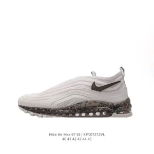 Nike Air Max 97 Low Top Running Shoes with Full-Length Air Cushion