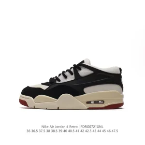 Jordan Air 4 Retro OG Black Cement Men's Basketball Shoes