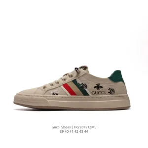 Gucci Rhyton Bee Embroidered Platform Sneakers Men's 2024