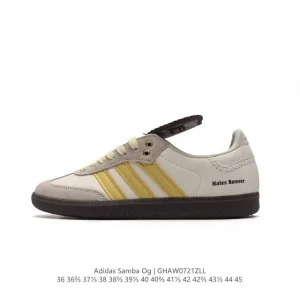Adidas Originals Samba Classic Black Pony Wales Bonner Collaboration Leather Shoes