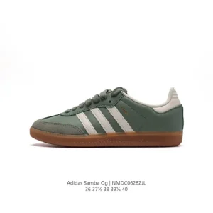 Adidas Originals Samba OG Shoes Classic White Leather Sneakers for Women