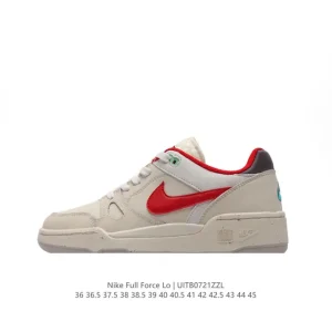 Nike Full Force Low Retro Leather Basketball Sneakers