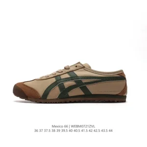 ASICS Onitsuka Tiger Mexico 66 Classic Leather Retro Sneakers