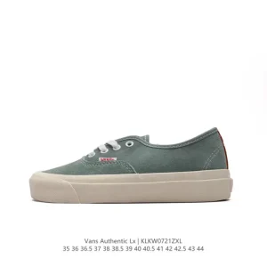 Vans Authentic Lx Retro Vulcanized Canvas Skate Shoes for Men and Women
