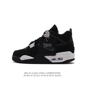 Jordan Air 4 Retro OG White Cement Basketball Shoes