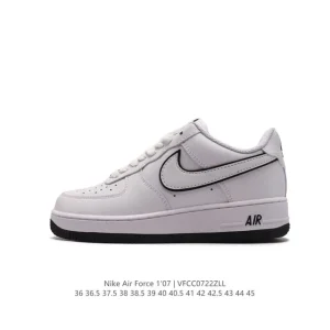 Nike Air Force 1 '07 Low DV0788 White Leather Casual Sneakers