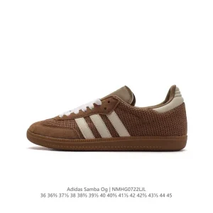 Adidas Samba OG Leather and Mesh Classic Sneakers for Men and Women