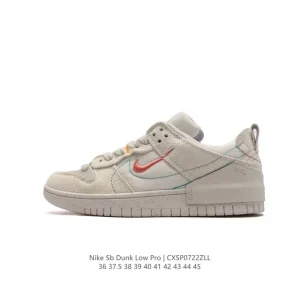 Nike SB Dunk Low Pro Vintage Leather Skate Shoes for Men and Women