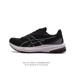 ASICS GT-1000 12 Black Running Shoes for Men and Women