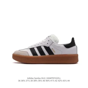 Adidas Samba Xlg Thick Sole Vintage Suede Casual Sneakers for Men and Women