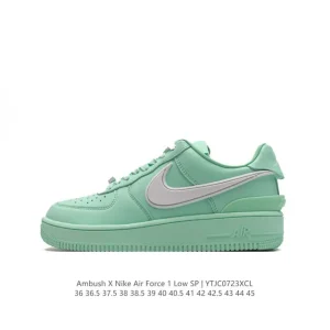 Nike Air Force 1 Ambush Low SP Collaboration Leather Sneakers