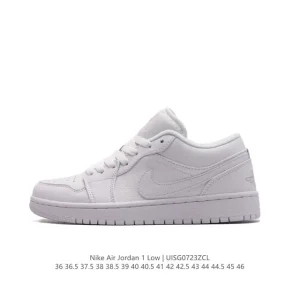 Jordan Air 1 Low Retro Classic Leather Basketball Shoes