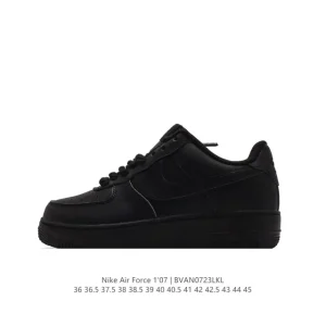 Nike Air Force 1 07 Low White Leather Sneakers for Men and Women