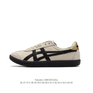 ASICS Tokuten Unisex Retro Running Sneaker Leather Low-Top Shoe
