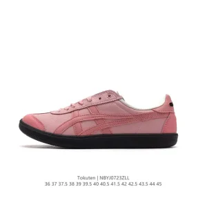 ASICS Tokuten Unisex Retro Running Sneaker Leather Low-Top Shoe