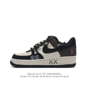 Nike Air Force 1 2024 Low Double Laces Deconstructed Thick Sole Sneakers