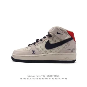 Louis Vuitton x Nike Air Force 1 LV8 Mid Damier Azur Monogram