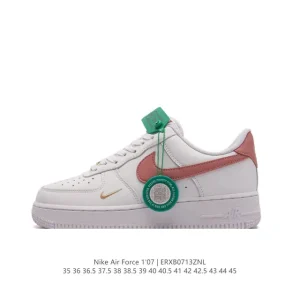 Louis Vuitton x Nike Air Force 1 '07 Low Sneaker with Logo Brush