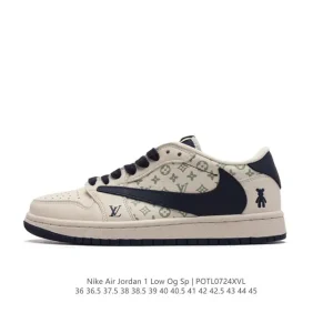 Jordan Air 1 Low OG SP Military Blue Reverse Swoosh Sneaker