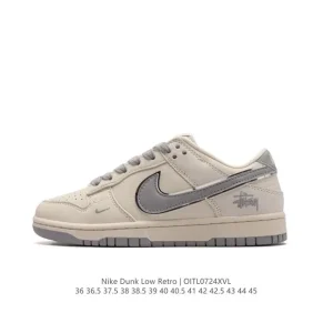 Nike Dunk Low Retro Vintage Basketball Sneakers