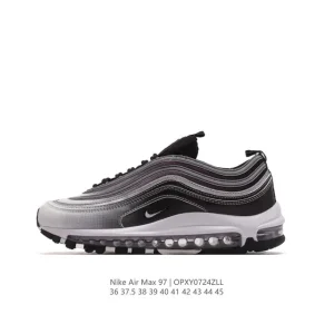 Nike Air Max 97 Low Top Running Shoes with Visible Air Cushion