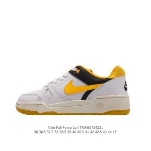 Nike Full Force Low Retro Leather Basketball Sneakers for Men and Women