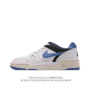 Nike Full Force Low Men's Leather Sneakers Vintage Style Court Shoes