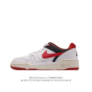 Nike Full Force Low Retro Leather Basketball Sneakers Vintage Style