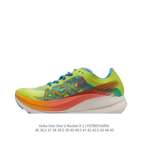 Hoka One One Rocket X2 Carbon Plate Racing Shoe for Men and Women