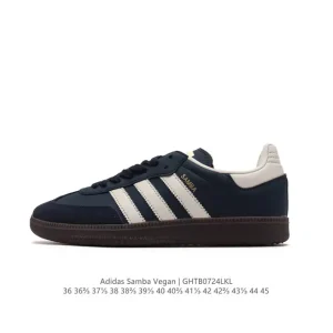 Adidas Samba Vegan Leather Sneakers Classic Retro Shoes