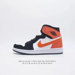 Jordan Air Retro High OG Leather Basketball Shoes Vintage Style