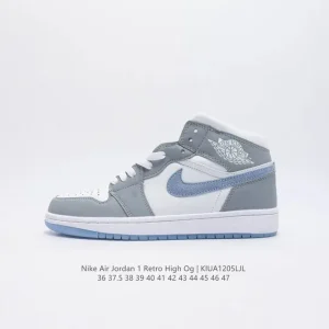Jordan Air Retro High OG Leather Basketball Shoes Vintage Style