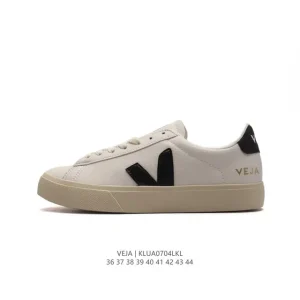 Veja Esplar Low-Top White Leather Sneakers for Men and Women