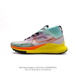 Nike React Pegasus Trail 4 GTX Waterproof Running Shoes for Men and Women
