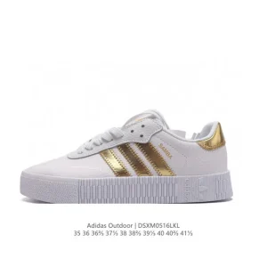 Adidas Originals Outdoor Classic Three Stripe Retro Casual Sneaker