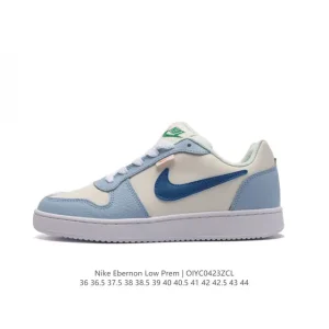 Nike Ebernon Low Men's and Women's Casual Retro Skateboard Shoes