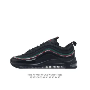 Nike Air Max 97 Low-Top Casual Running Shoes with Visible Air Cushion