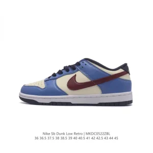 Nike Dunk Low Retro Vintage Basketball and Skateboarding Sneakers