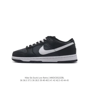 Nike Dunk Low Retro Vintage Leather Basketball Skateboarding Shoes