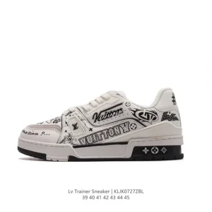 Louis Vuitton Trainer Sneaker Low Basketball Shoe by Virgil Abloh