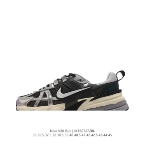 Nike V2K Run Retro Low-Top Running Shoes Vintage Style with Cushioning