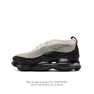 Nike Air Max Scorpion FK Running Shoes with Full-Length Air Unit and Thick Sole