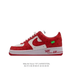 Nike Air Force 1 '07 Low LV Collaboration Thick Sole Sneakers