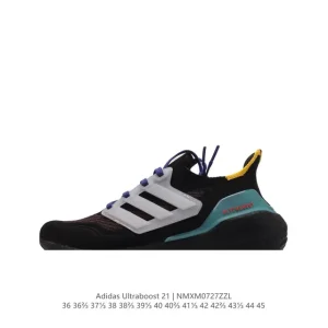 Adidas Ultraboost 21 Running Shoes for Men and Women with Primeblue Upper and Boost Cushioning