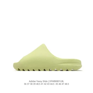 Adidas Yeezy Slide Sand Sandal in Sand Colorway with Thick EVA Foam Sole