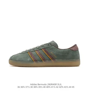 Adidas Originals Bermuda Low-Top Sneakers with Macaron Colorway