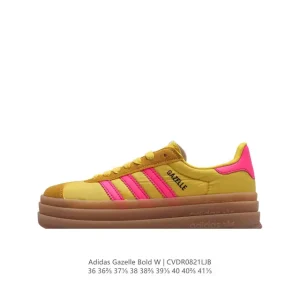 Adidas Originals Gazelle Bold Chunky Retro Sneakers for Women