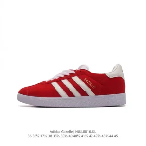 Adidas Originals Gazelle Unisex Classic Skate Sneakers with Pigskin Leather