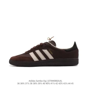 Adidas Originals Samba OG Shoes Classic Leather Sneakers T-Toe Design