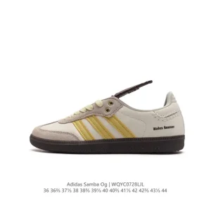 Adidas Originals Samba Og Shoes Classic Leather Sneakers T-Toe Design